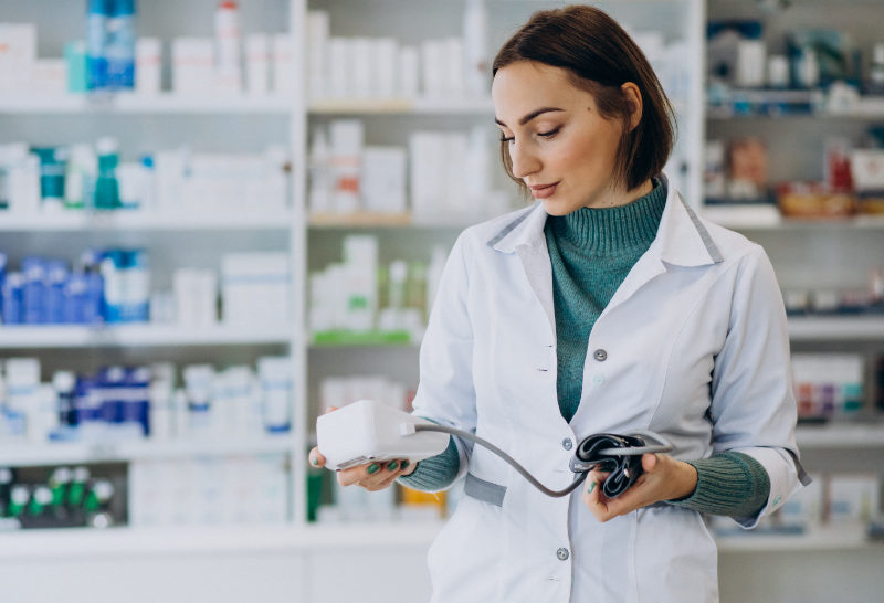 Control de tensión arterial en la farmacia